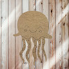 Joyful Jellyfish, Unfinished Craft, DIY Art, Paint By Line, WS