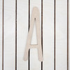 Wooden Letters, Alphabet Letters, Skinny Lemon Font Craft, WS