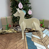 Reindeer Yard Art (Baby DoeStanding) 1/2'' Pine Christmas Decor WS