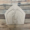 Nativity Layered Door Hanger, Unfinished Sign Kit