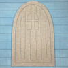 Fairy Door A, Paint by Line, Unfinished MDF Craft Shape WS