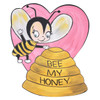 Valentine Honey Bee, Unfinished Craft, DIY Art WS