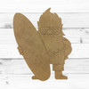 Surfing Gnome, Gnome with Surfboard, Summer Craft Shape, Unfinished Craft Shape