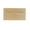 Sweet Home Alabama, Unfinished Cutout, Wooden Shape, Paintable Wooden MDF