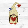Valentine Girl Gnome, DIY Craft Art, MDF Wooden Craft, Unfinished Craft