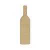 Wine Bottle, MDF Wooden Craft, Unfinished Craft