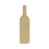 Wine Bottle, MDF Wooden Craft, Unfinished Craft