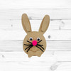 Easter Kids Craft Bunny Set, 12" on 1/8" MDF Shape