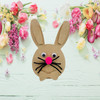 Easter Kids Craft Bunny Set, 12" on 1/8" MDF Shape