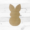 Shiplap Bunny, Paint By Line MDF Wooden Craft, Unfinished Craft