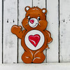 Happy Bear Waving, Cartoon Shape, MDF Wooden Craft, Unfinished Craft