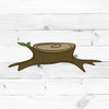 Tree Stump, Miscellaneous Shape, Unfinished Wood Craft Shape