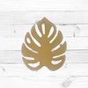 Monstera Leaf, Plant Shape, Unfinished Wood Craft Shape