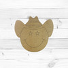 Unfinished Patriotic cowboy emoji shape
