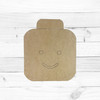 Smiling Building Block Character