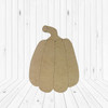 Dickinson Pumpkin, Fall Shape Unfinished Wood Cutout, Paint by Line