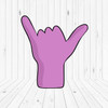 Shaka Hand Sign, Cutouts, Kids Shape Unfinished Wood Cutout