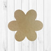 Daisy Shape, Spring Cutouts, Kids Shape Unfinished Wood Cutout