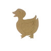 Duck, Kids Shape Unfinished Wood Cutout, Paint By Line