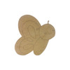 Butterfly, Kids Shape Unfinished Wood Cutout, Paint By Line