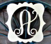 Katie Frame Monogram Letters WS