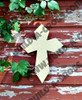UNFINISHED WOODEN CROSS PAINTABLE WALL HANGING STACKABLE CROSS (42)WS