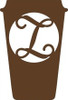 Travel Coffee Mug Monogram WS
