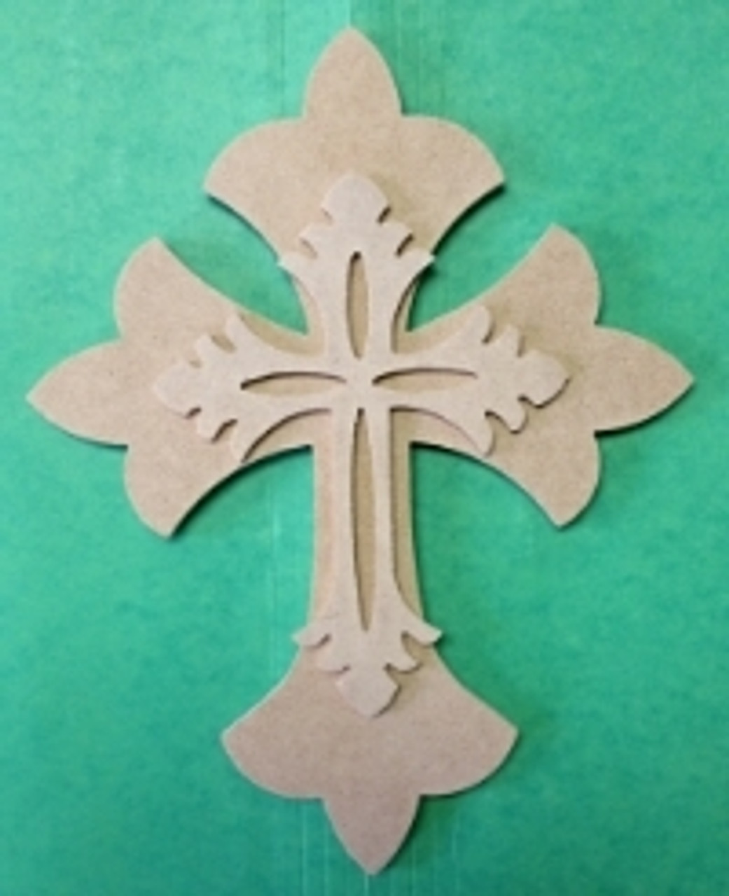 Wood Cross, Wooden Cross for Crafts, Religious Decor, Christian