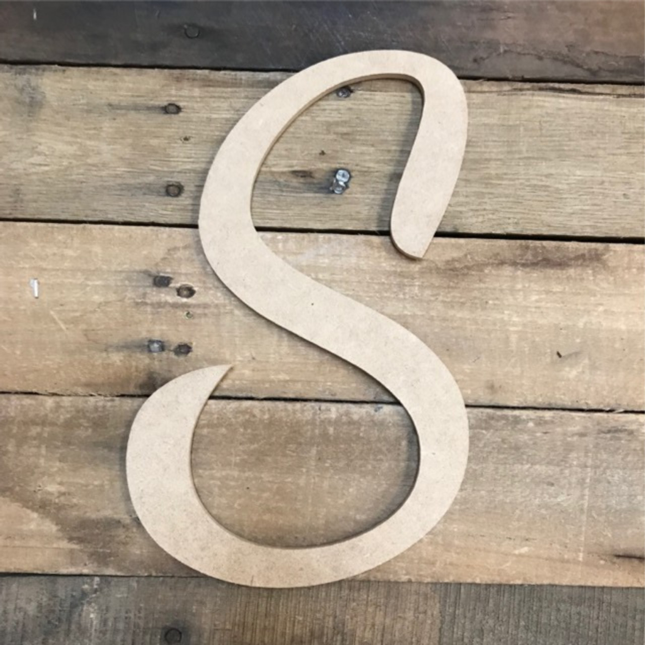 36 Inch Script Wood Letters  Perfect For What I Needed!