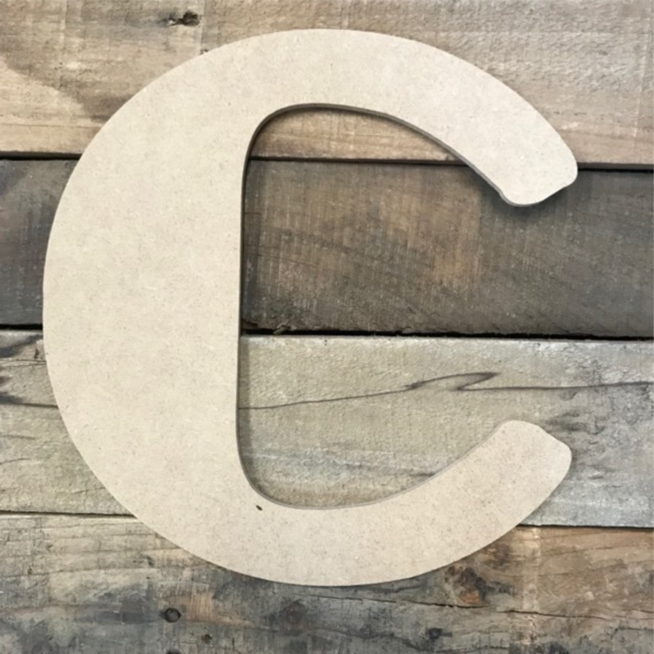 Unfinished Wooden Alphabet Letters (A) Wall Decor Paintable Cutout DIY  Craft Wall Decor