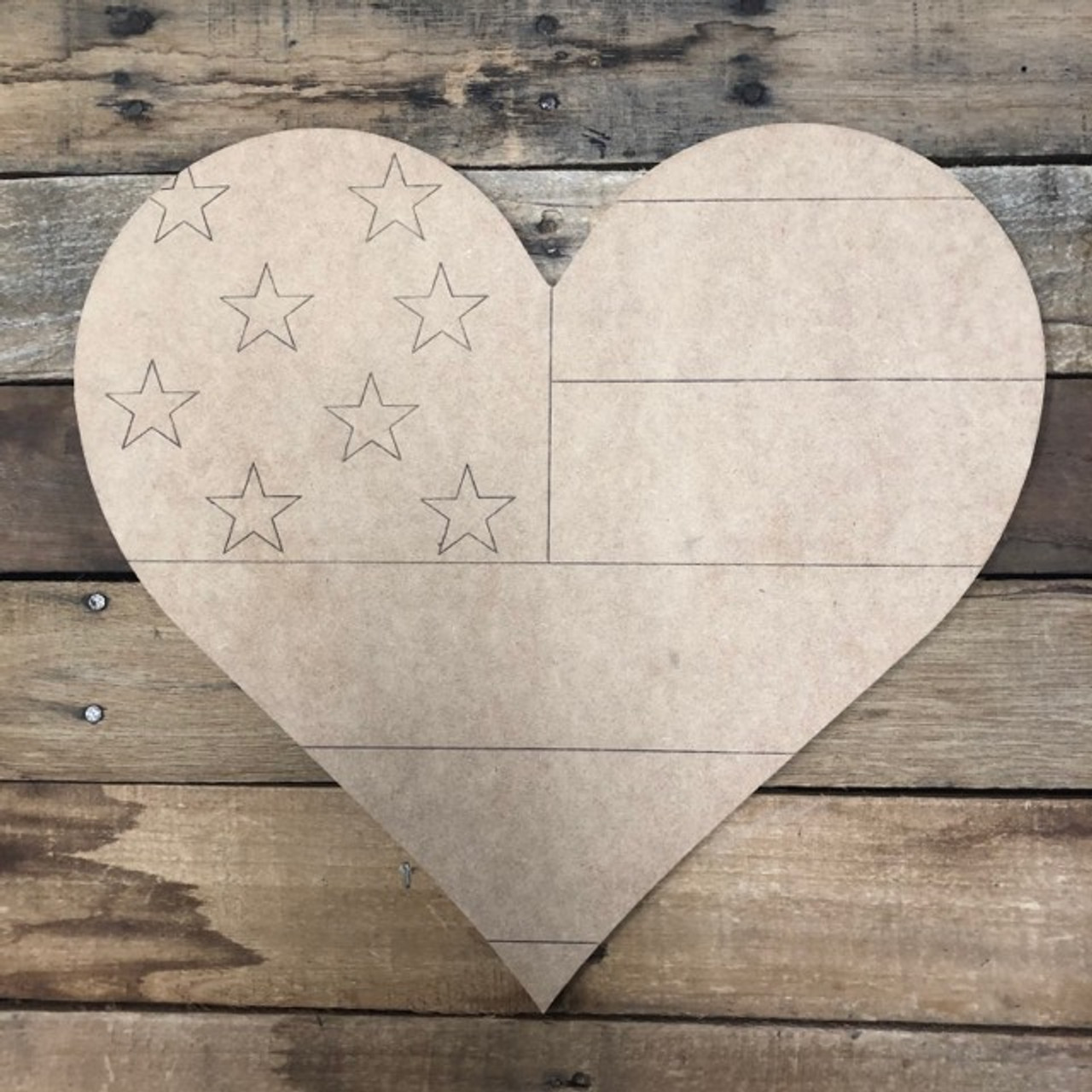 12 Unfinished Wood Cutouts - 3.5 Heart - Ready to Paint! Great Kid's  Project! - Wholesale Craft Outlet