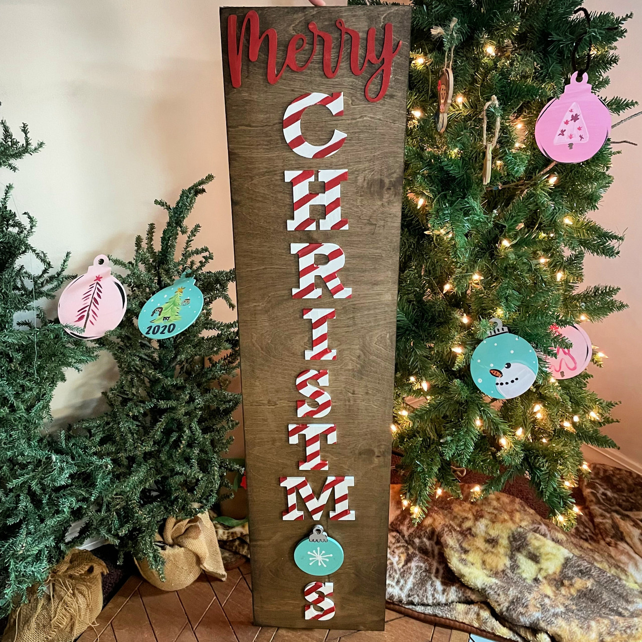 Merry Christmas Welcome Board, Unfinished Porch Leaner Kit WS - buildacrosswholesale.com merry-christmas-welcome-board-unfinished-porch-leaner-kit-ws-buildacrosswholesale-com