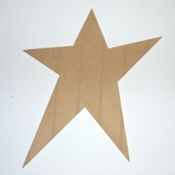 Wood Shooting Star Cutout Beadboard Shape Paintable MDF DIY Craft WS