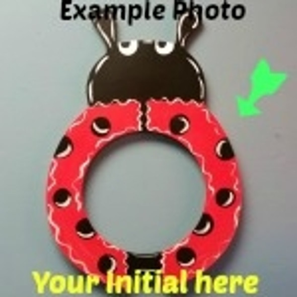 Ladybug Insert Monogram WS