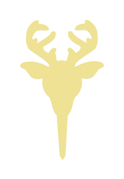 Outdoor Reindeer Head Sign WS