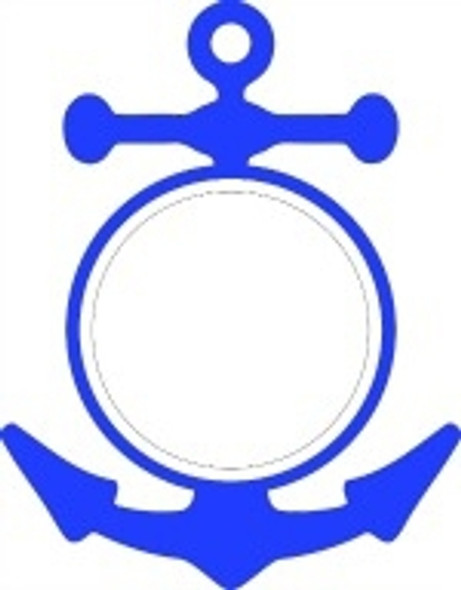 Anchor Insert  Monogram WS