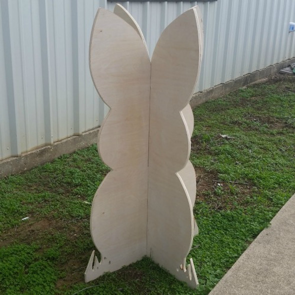 Easter Bunny Yard Art 1/2'' Birch Easter Decor WS