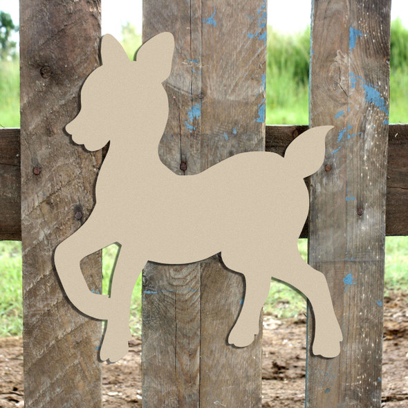 Woodland Deer Unfinished MDF Cutout WS