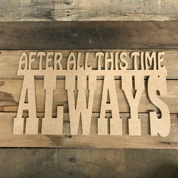 After All this Time Word WS