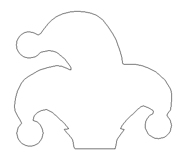 jester hat template