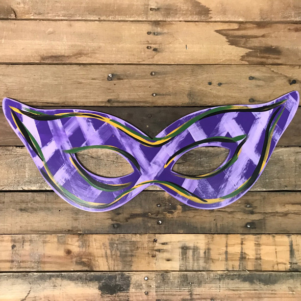 Simple Mardi Gras Mask