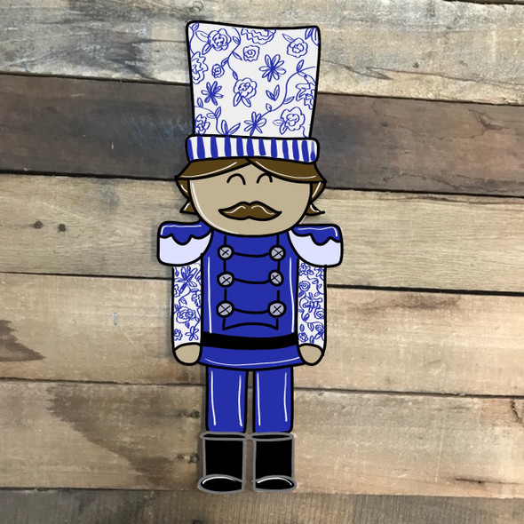 Nutcracker Cutout, Shape, Paint by Line