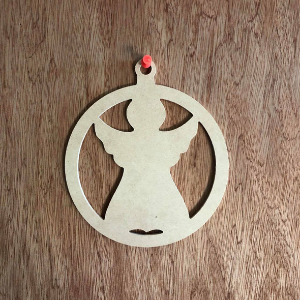 Christmas Ornament With Angel Shape WS