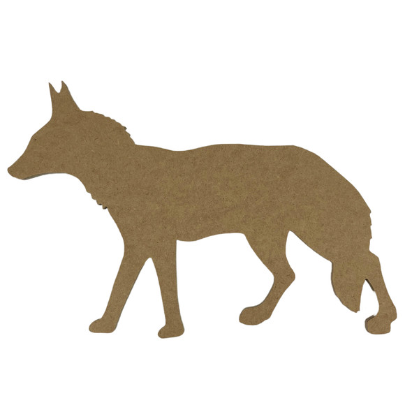 Coyote, Unfinished Craft Shape WS