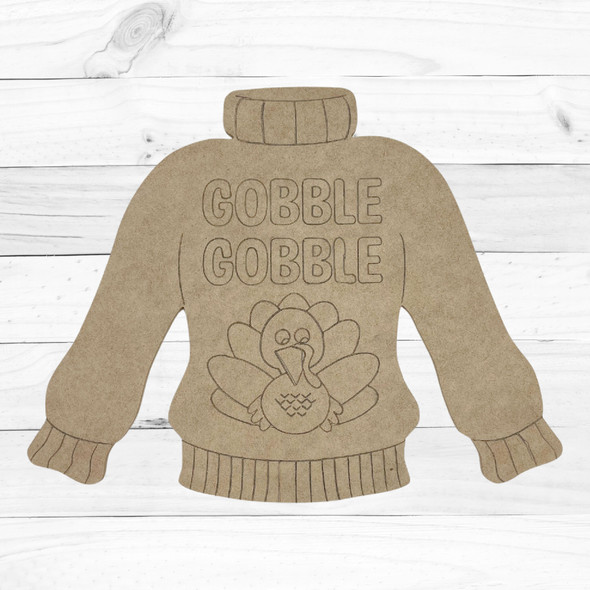 Unfinished Gobble Gobble Sweater