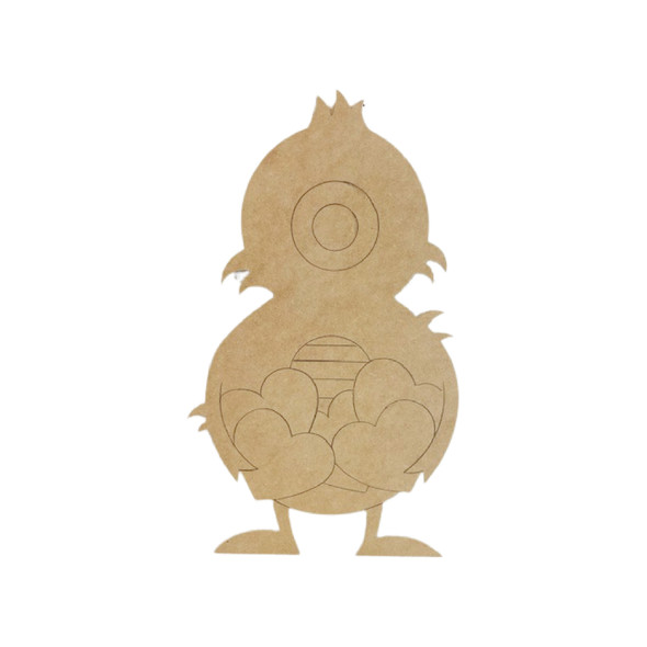 Unfinished One-eyed Valentine Monster Duck