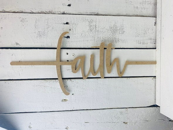 Unfinished Faith cross