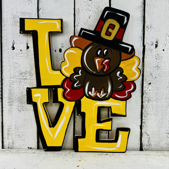 Painted Love with Turkey