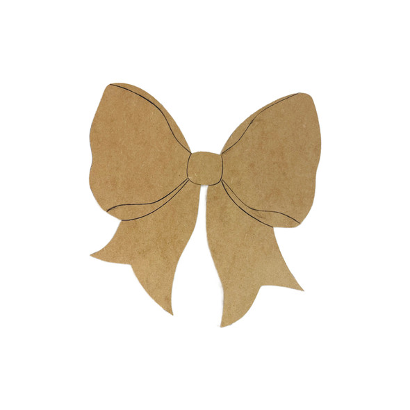 Bow, Kids Shape Unfinished Wood Cutout