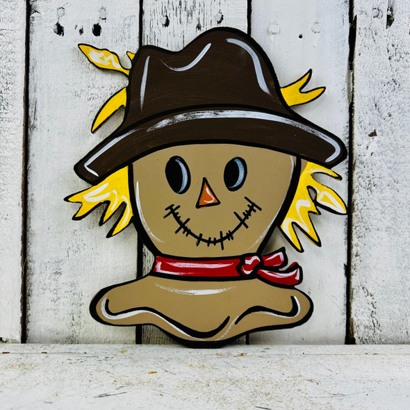 Scarecrow Head Unfinished Cutout WS